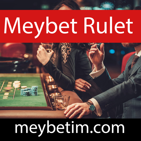 Meybet rulet oyununu sanal ve canlı casinoda servis etmektedir.